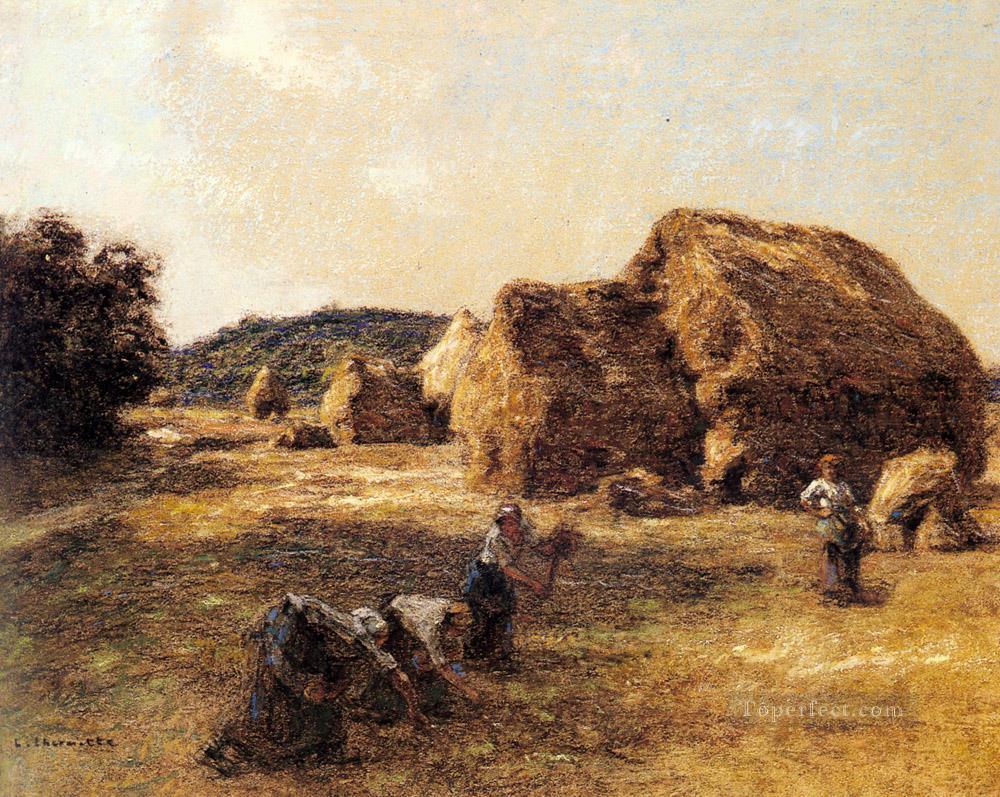 Les Glaneuses rural scenes peasant Leon Augustin Lhermitte Oil Paintings
